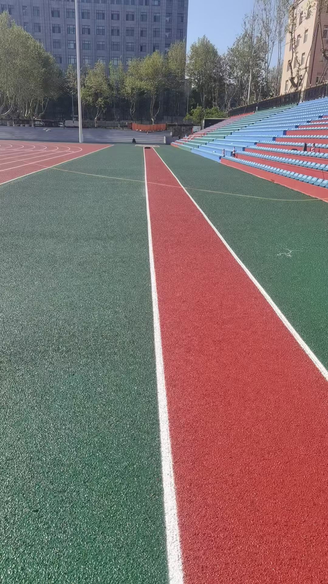 酒泉市健身步道透水跑道 - 方案